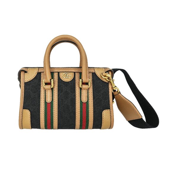 Gucci Bauletto Original GG Mini Top Handle/ Cross Body Bag - Picture 2 of 12